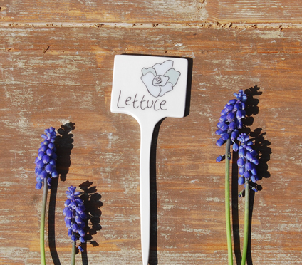 Lettuce Garden Marker