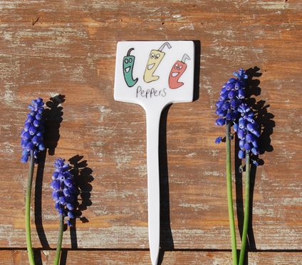 Peppers Garden Marker